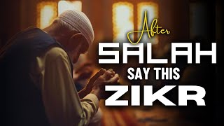 What should you say after you finish your salat [upl. by Fitzhugh]