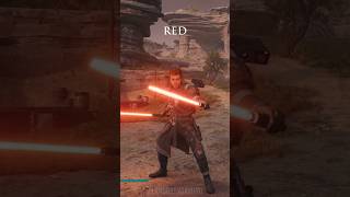 Star Wars Jedi Survivor All Lightsaber Colors starwars jedisurvivor starwarsjedisurvivor [upl. by Eckardt]