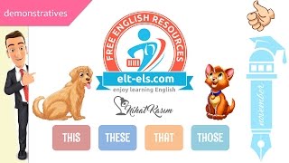 ENGLISH FOR BEGINNERS  THIS THESE THAT THOSE [upl. by Idnek]