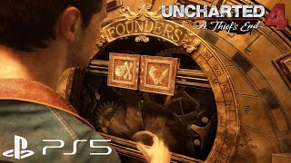 Uncharted 4 Oculto a simple vista Capitulo 11  GamePlay PS5 Español latino [upl. by Neelia608]