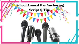 Annual day anchoring script in english  comparing for annual function in english [upl. by Esiom638]