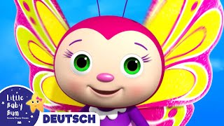 Schmetterling Lied  Kinderlieder  Little Baby Bum Deutsch  Cartoons für Kinder [upl. by Jedd]