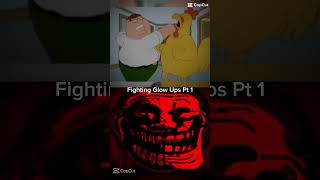 Peter Griffin and Homer Simpson Fighting Glow Ups [upl. by Enneyehs240]