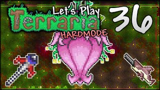 Terraria Plantera is a PAIN  Let’s Play Terraria 143 Ep36 [upl. by Willow692]