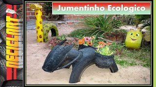 JUMENTINHO ECOLÓGICO Passo a passo [upl. by Sherilyn]