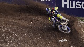 Andrea Bonacorsi EMX 250 Garda RAW  YAMAHA YZF250 [upl. by Nnylharas]