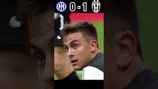 Juventus VS Inter Milan ronaldo youtube shorts football [upl. by Freiman]