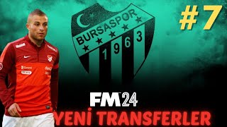 FM 2024 Bursaspor 2Sezon Flash Transferler [upl. by Hildegard]