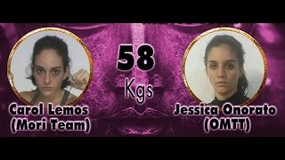 SUPER GIRLS  Carol Lemos Mori Team BA X Jessica Onorato OMTT  58KG [upl. by Beitnes]