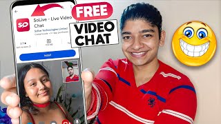 Free Video Call App  Free Video Chat App  Video Call With Strangers Free [upl. by Lalaj671]