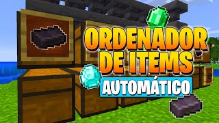 ORDENADOR de ITEMS AUTOMÁTICO 🎰 116  Minecraft Item Sorter [upl. by Katharine285]