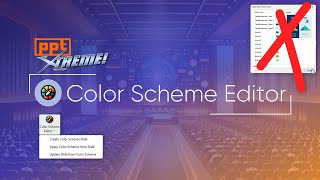 Revolutionize PowerPoint Color Editing with pptXTREMEs Color Scheme Editor [upl. by Lerat]