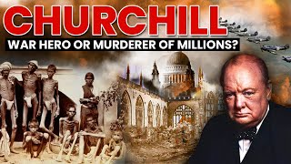 Winston Churchill War Hero or Murderer of Millions  Biography [upl. by Iow576]