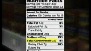 Diabetes Basics Taking a Closer Look at Labels [upl. by Starla]