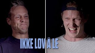 Ikke lov å le Erik Follestad vs Mads Hansen [upl. by Acisseg]