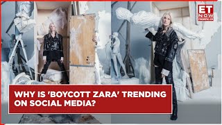 BoycottZara Trending On Social Media What Triggered The Controversy  IsraelPalestine War  Zara [upl. by Anel104]