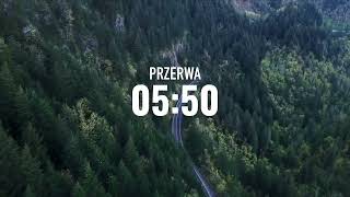 10 minut przerwy z relaksującą muzyką i stoperem na szkolenia webinary [upl. by Hanshaw999]