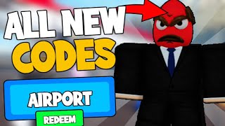 ALL WORK AT AN AIRPORT CODES May 2022  ROBLOX Codes SECRETWORKING [upl. by Philcox]