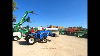 For Sale New Holland T1510 4x4 Tractor Loader Utility Ag Farm Diesel bidadoocom [upl. by Ellerrad]