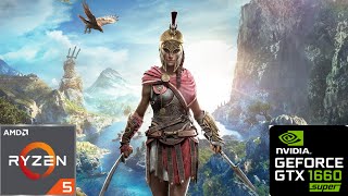 GTX 1660 Super  Ryzen 5 3600  Assassins Creed Odyssey 1080p Ultra Settings  Gameplay Test [upl. by Annaiek377]