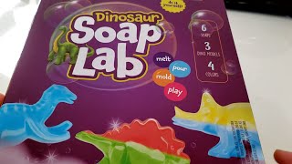 STEM CRAFT KITS  DINOSAUR SOAP LAB REVIEW  MAKE YOUR OWN SOAPS  DIY NINJA [upl. by Dido649]