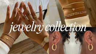 MY JEWELRY COLLECTION  EVERYDAY GOLD JEWELRY COLLECTION  14K FINE JEWELRY [upl. by Maighdiln392]