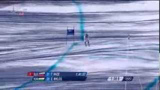 Miklos Edit 2014 Winter Olympics Sochi Womens Downhill [upl. by Dedie55]