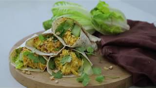 Coronation Chicken Wraps [upl. by Nnylirehs]