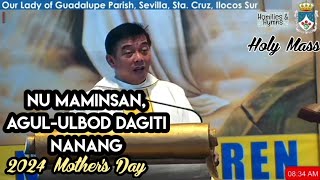 SUNDAY ILOCANO MASS  May 12 2024  Fr Rufo Abaya [upl. by Anihsat]