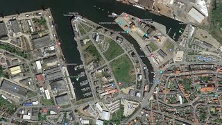 Hanseatic city of Wismar at the Old Harbour of the UNESCO World Heritage tour at the harbour [upl. by Nevada]