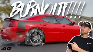 2008 Charger RT BURNOUTS [upl. by Reginauld]