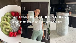 Easy Two Ingredient Chia Pudding What is MUCILAGE and how it might support healthy weight loss [upl. by Adnuahs]