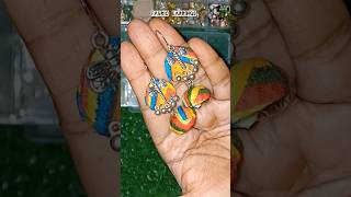 fabric earrings🥻🫰 archcrafteralltogether diy handmadejewellery earrings archcraft craft yt [upl. by Marpet]