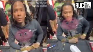 Moneybagg Yo Speechless After Getting Served Court Papers At Autograph Signing [upl. by Nichola]