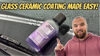 I Test A quotLong Lastingquot GlassWindshield Ceramic Coating That Is Easy To Apply  Jade Amethyst [upl. by Golter]