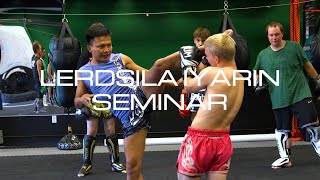 Lerdsila Iyarin Teaches Striking Seminar Zero Sum Martial Arts Bellingham WA [upl. by Esmaria]