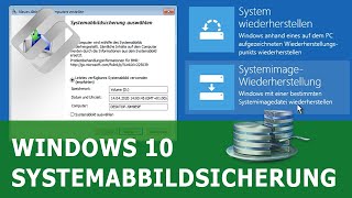 ⚕️Windows 10 Wiederherstellungsabbild erstellen und wiederherstellen SchrittfürSchrittAnleitung [upl. by Ynavoeg]