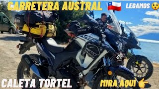 🔴6️⃣ CARRETERA AUSTRAL LLEGAMOS A ♦️CALETA TORTEL LA VERSYS Y YO YA MAS CERCA DE VILLA OHIGGIN ⤵️ [upl. by Eloisa]