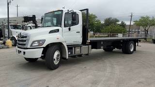 2019 Hino 268A With 26 Flatbed BodyFor Sale [upl. by Mayce]