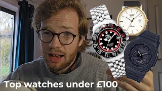 The BEST watches to buy under £100 New and used  Tag Heuer Seiko Longines and Casio [upl. by Ahsam]