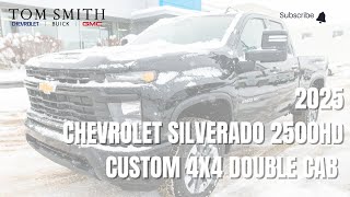 2025 CHEVROLET SILVERADO 2500HD CUSTOM 4X4 DOUBLE CAB 675 FT BOX [upl. by Eusassilem]