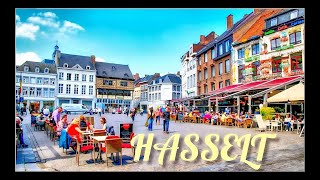 HASSELT Capital of Belgian Limburg  Northeastern BELGIUM EUROPE  Pedestriancity ChitraWorld [upl. by Einnob]