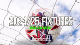 FIXTURE RELEASE DAY REACTION [upl. by Ahcarb]