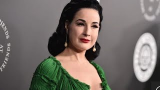 Dita Von Teese 51 Stuns in Topless Burlesque Performance at Paris Fashion Week [upl. by Breeze]