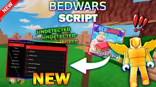 NEW BedWars Script PASTEBIN 2024 ANTI VOIDPROJECTILE EXPLOIT AIM ASSIST KILLAURA [upl. by Stempien]