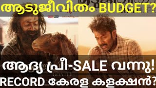 Aadujeevitham Kerala Pre Sale Collection Aadujeevitham Movie Budget Aadujeevitham Prithviraj Ott [upl. by Asli]