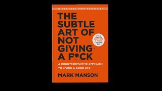 Book in 5 mins quotThe Subtle Art of Not Giving a Fckquot [upl. by Nylasor]