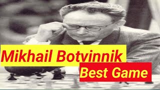 Mikhail Botvinnik chess game Mikhail all famous chess game  Mikhail Botvinnik vs Computer [upl. by Atiruam378]