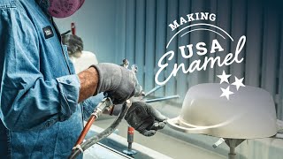 Making USA Enamel [upl. by Krum189]