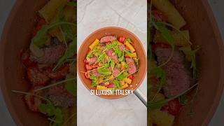 Pasta alla Tagliata – italská klasika na vašem stole 🍝recept recepty spagety nejlepsitestoviny [upl. by Conal524]